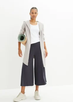 Culotte homewear con pernera ancha