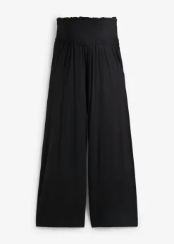 Culotte premamá de viscosa suave con corte holgado
