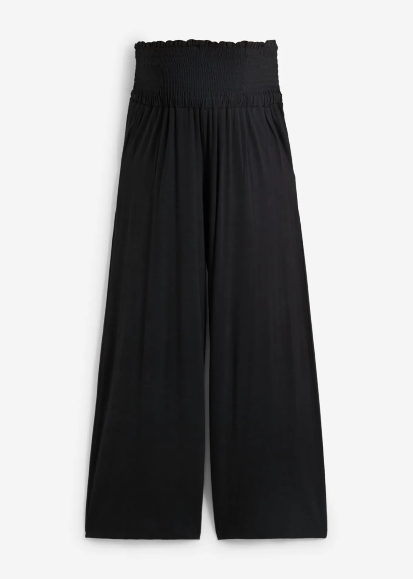 Culotte premamá de viscosa suave con corte holgado