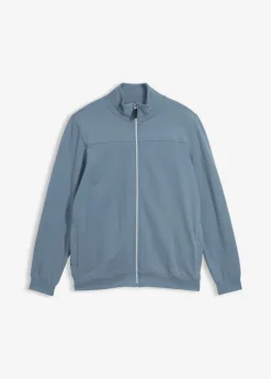 Elegante chaqueta de chándal de suave mezcla de algodón