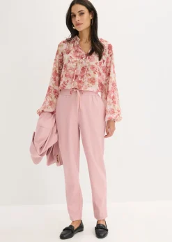 Elegante pantalón elástico