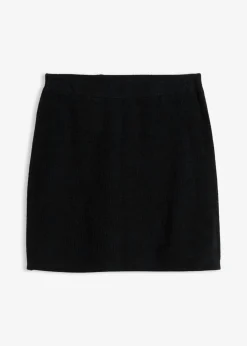 Falda corta de punto