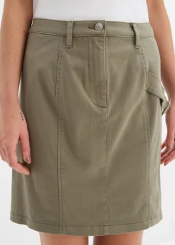 Falda de estilo cargo