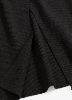Falda de punto fino de mezcla de viscosa suave