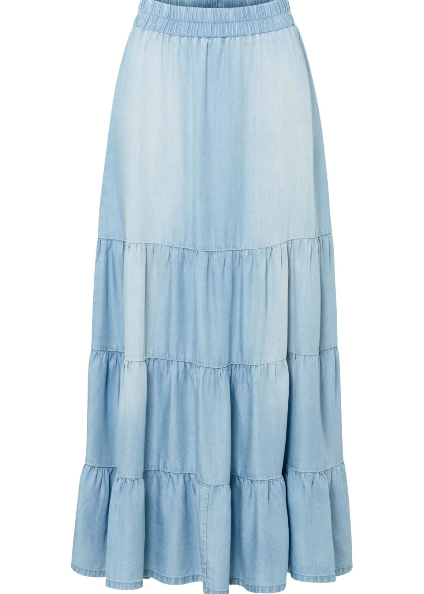 Falda larga de capas de TENCEL鈩