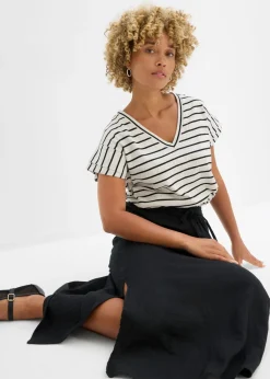 Falda larga de muselina