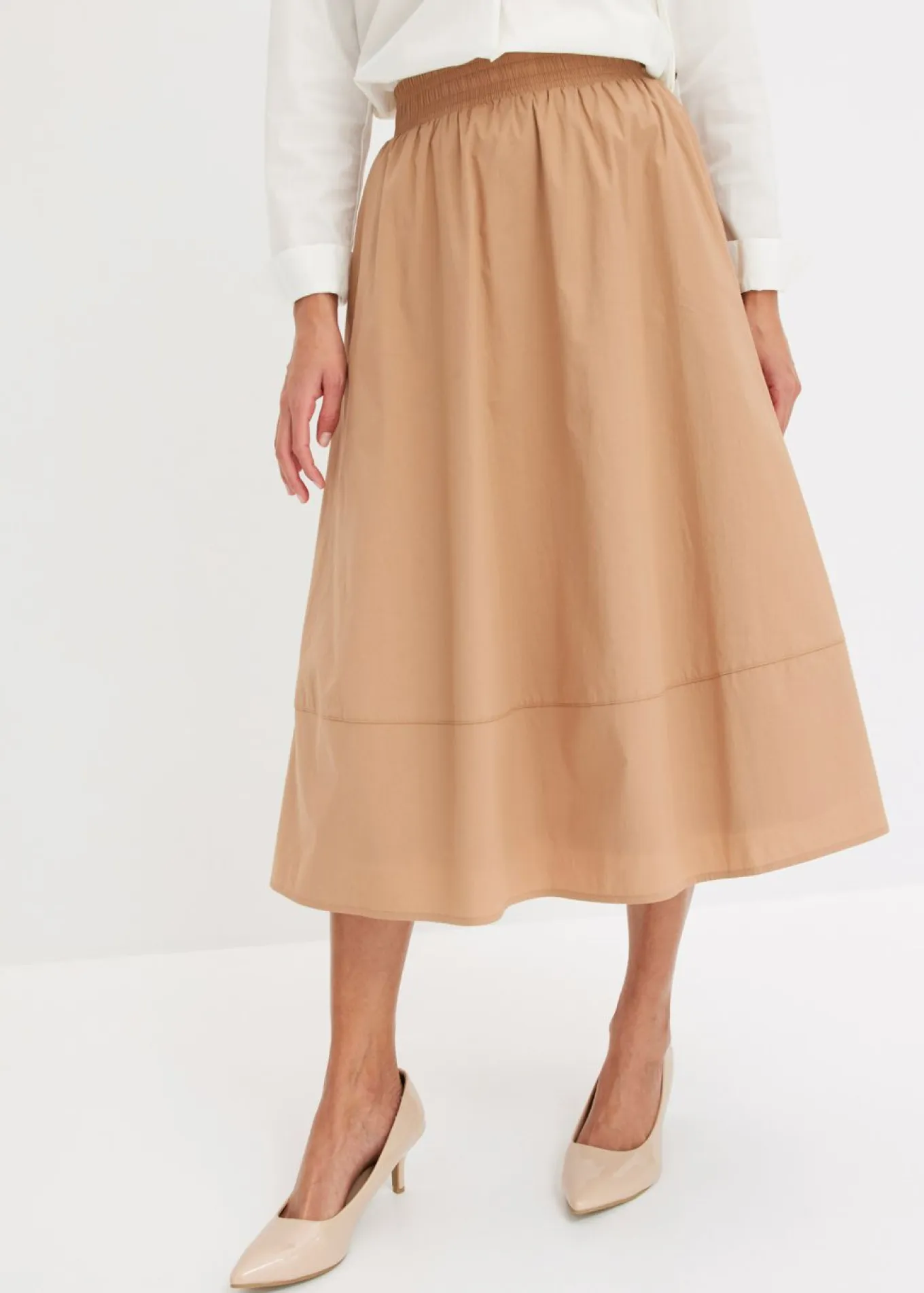 Falda midi