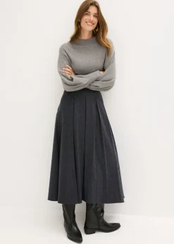 Falda midi