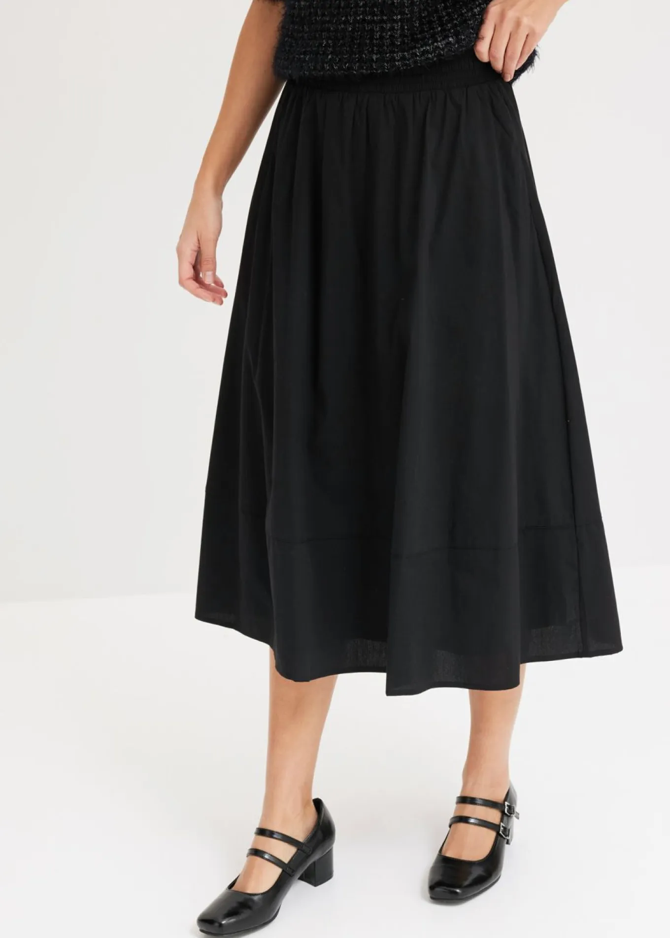 Falda midi