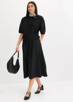 Falda midi