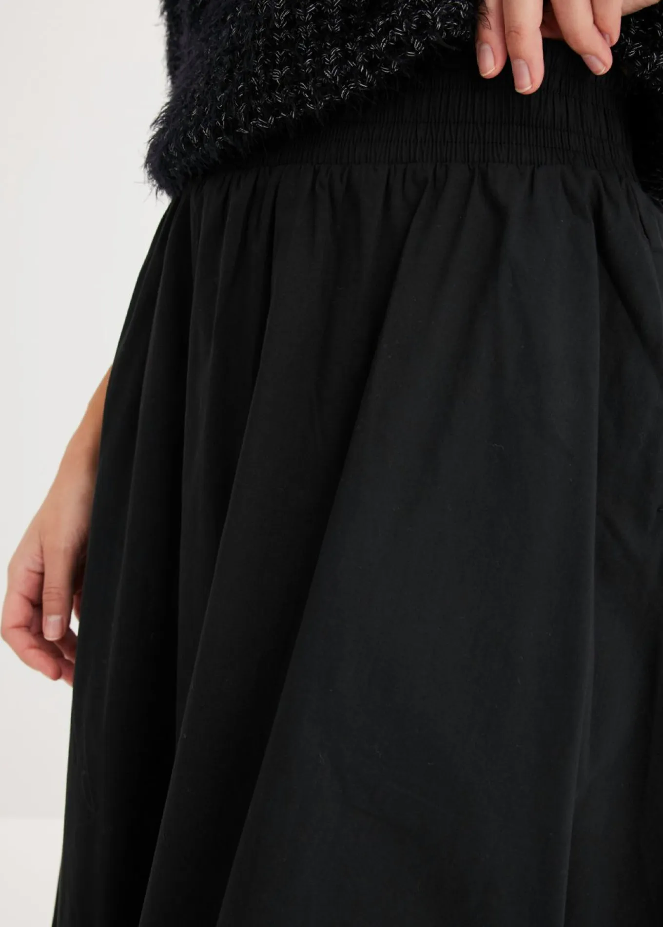 Falda midi