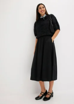 Falda midi