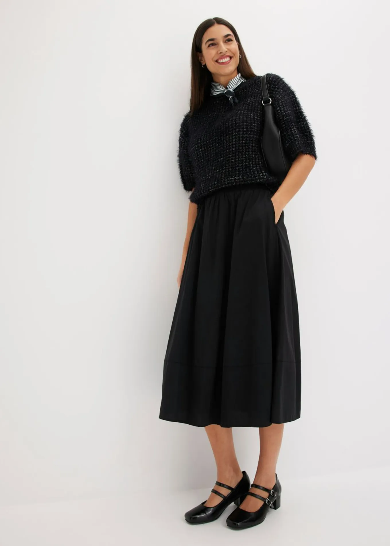 Falda midi