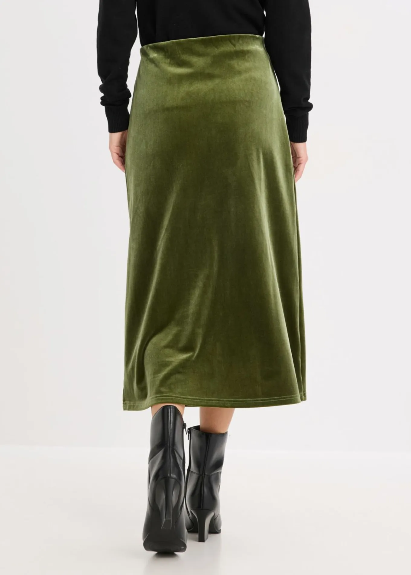 Falda midi