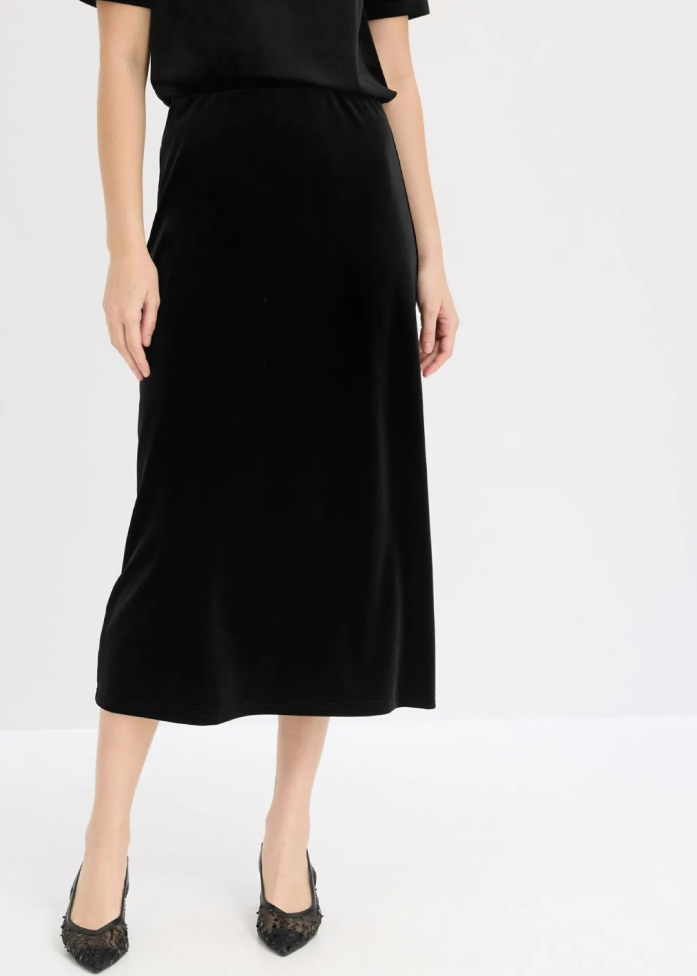 Falda midi