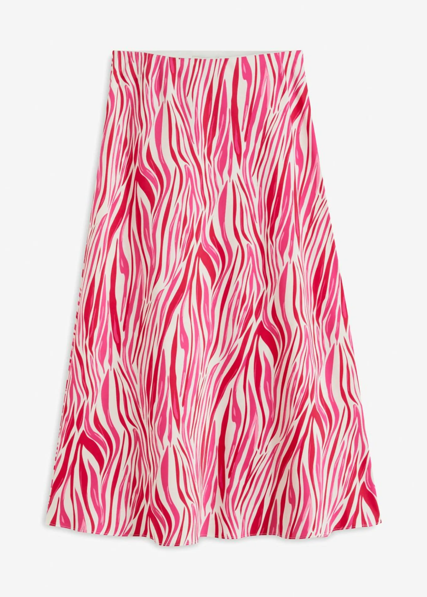 Falda midi con cintura cómoda