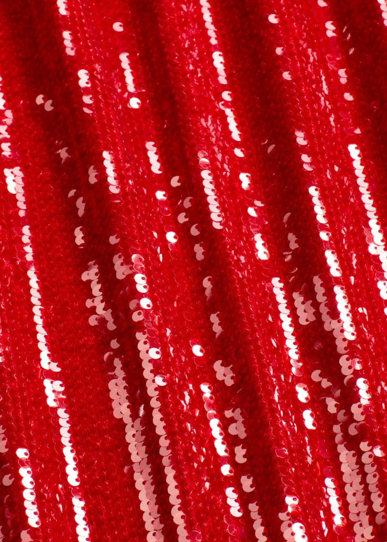Falda midi de lentejuelas