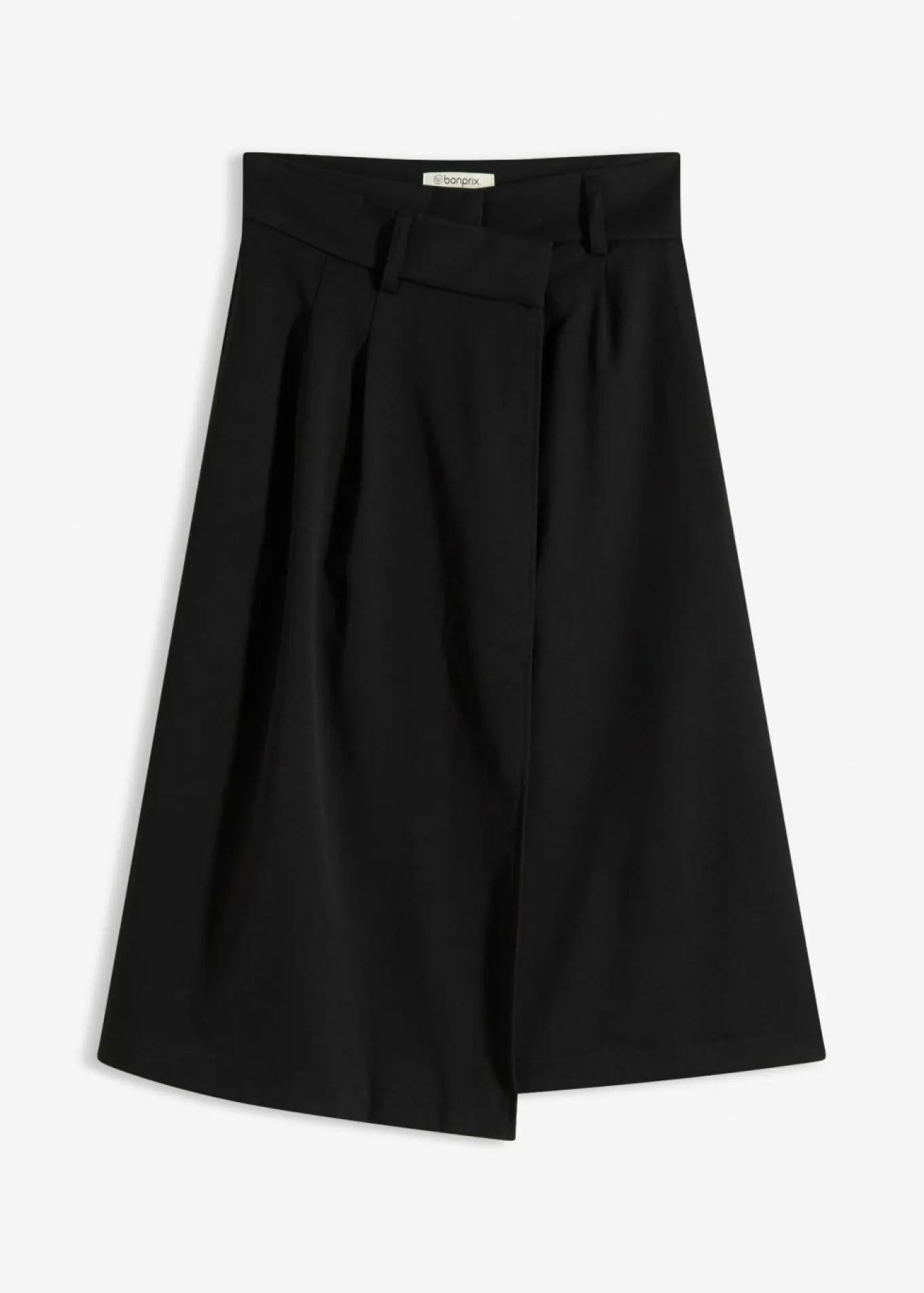 Falda midi de mezcla de viscosa