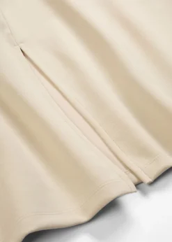 Falda midi de suave neopreno