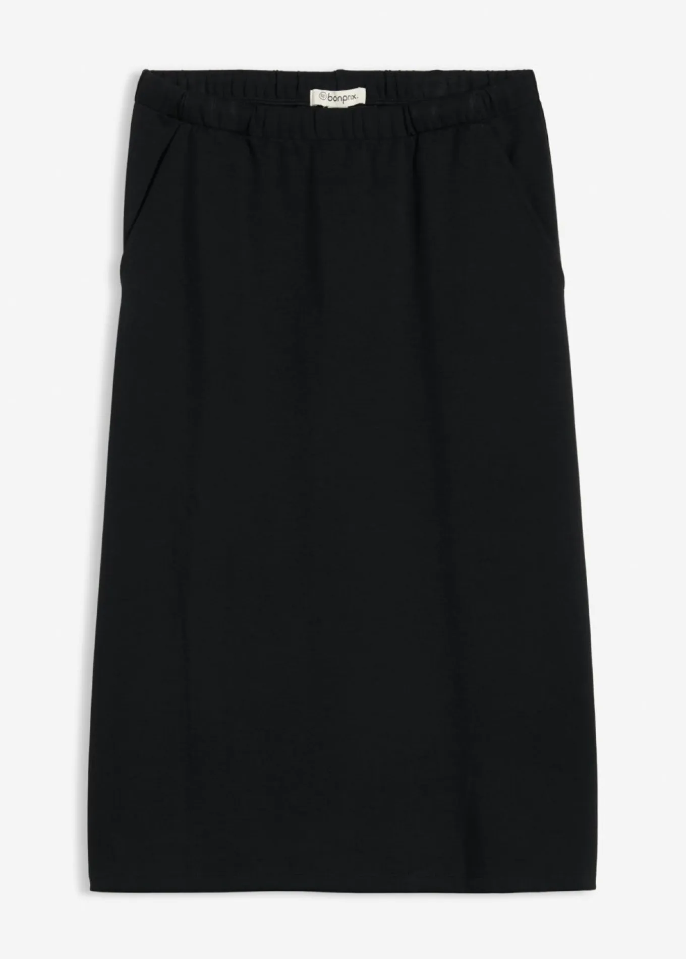 Falda midi de suave neopreno