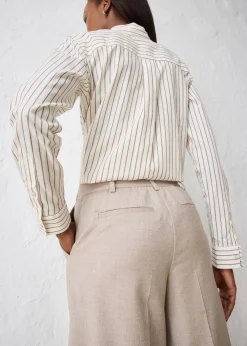 Falda pantalón con contenido de lana