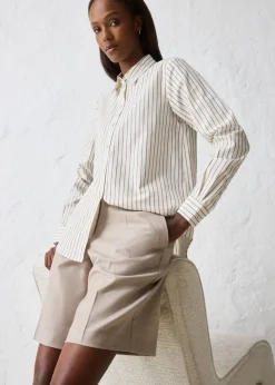 Falda pantalón con contenido de lana