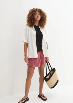 Falda pantalón de algodón orgánico puro