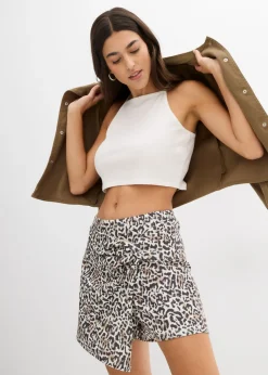 Falda pantalón de interlock resistente