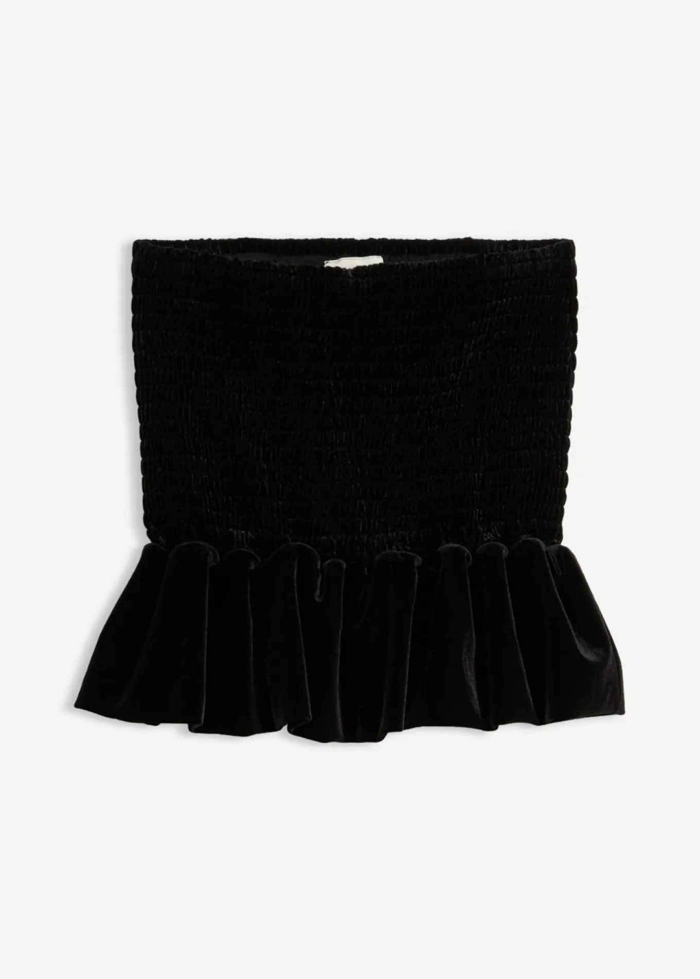 Falda pantalón de terciopelo suave