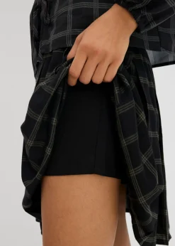 Falda pantalón de viscosa fluida