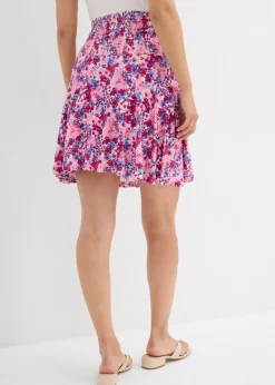 Falda pantalón premamá 2 en 1 de punto