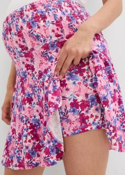 Falda pantalón premamá 2 en 1 de punto