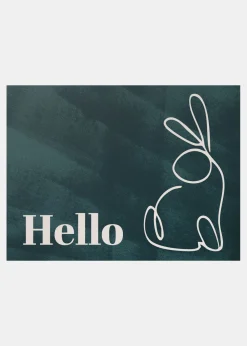 Felpudo lavable con diseño de Pascua