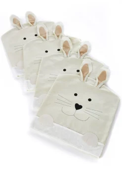 Funda para silla en forma de conejo (4 unidades)