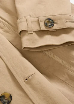 Gabardina 3 en 1 con inserto de porteo para durante y después del embarazo
