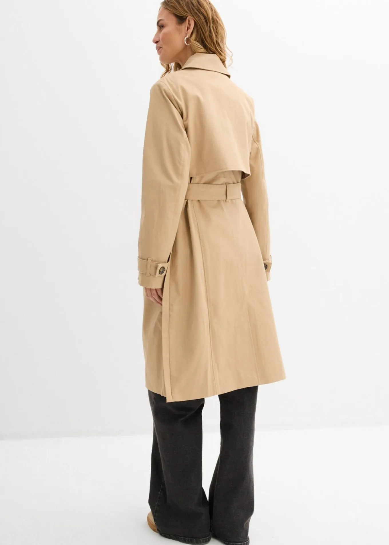 Gabardina 3 en 1 con inserto de porteo para durante y después del embarazo