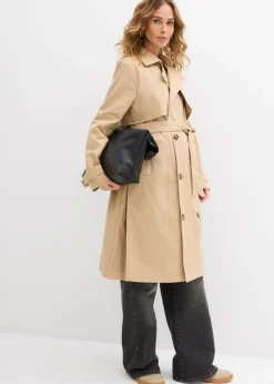 Gabardina 3 en 1 con inserto de porteo para durante y después del embarazo