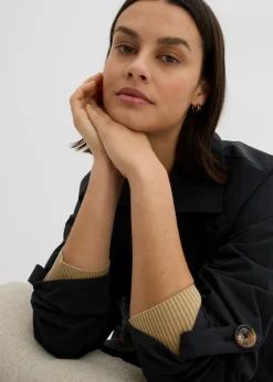 Gabardina corta