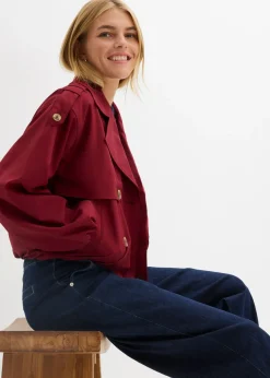 Gabardina corta