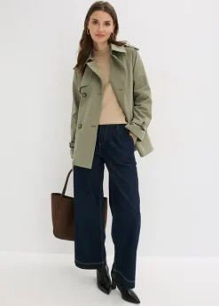 Gabardina corta