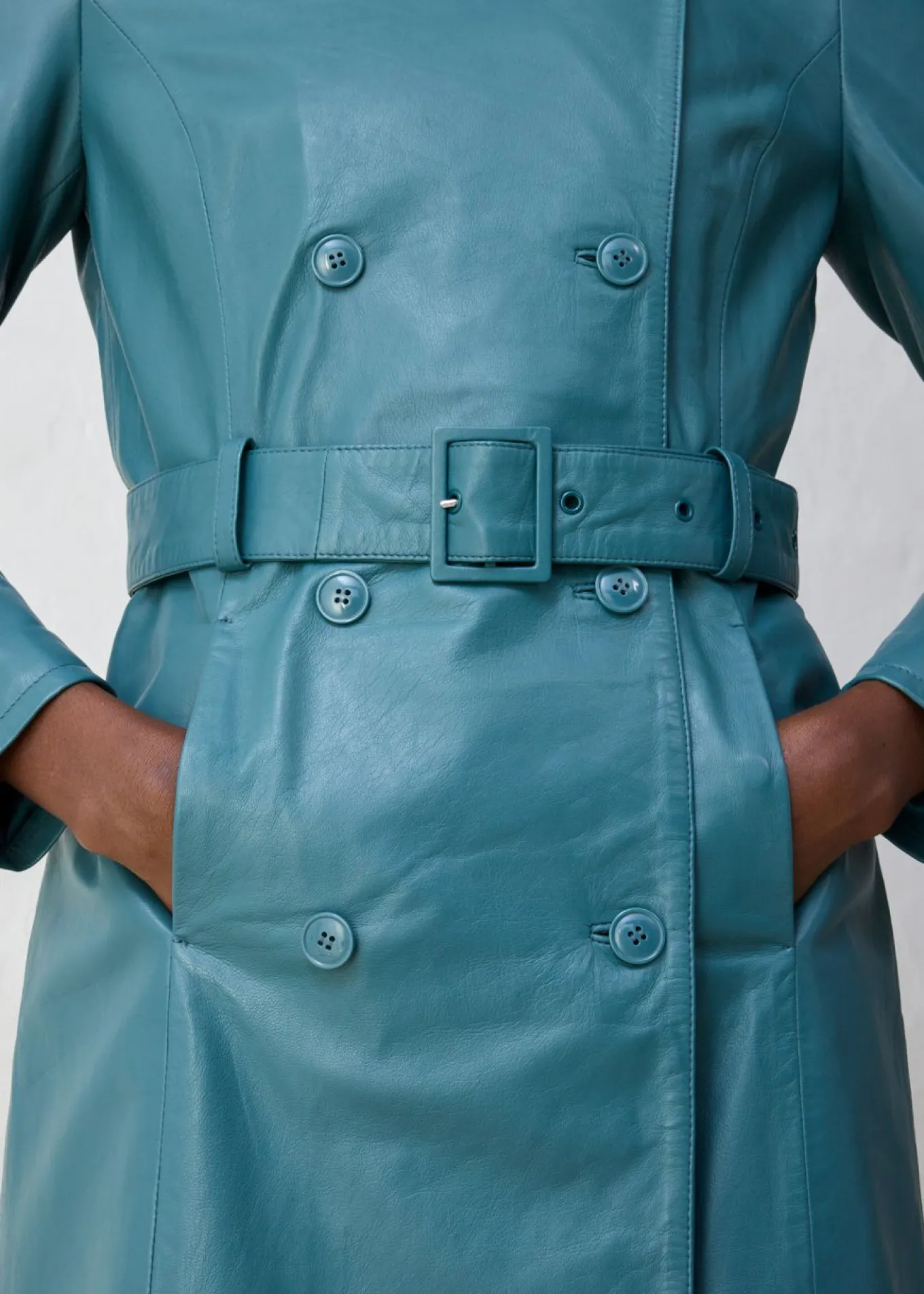 Gabardina de napa de cordero
