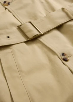 Gabardina impermeable 2 en 1 con capucha desmontable