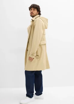 Gabardina impermeable 2 en 1 con capucha desmontable