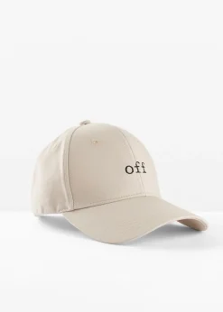 Gorra con bordado
