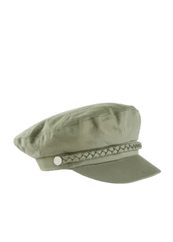 Gorro marinero con detalle trenzado