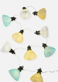 Guirnalda de luces LED en forma de flor