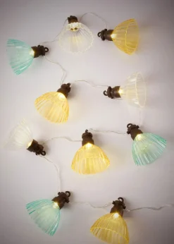 Guirnalda de luces LED en forma de flor
