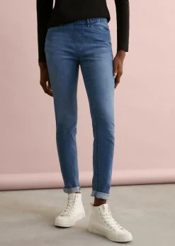 Jeggings de talle medio