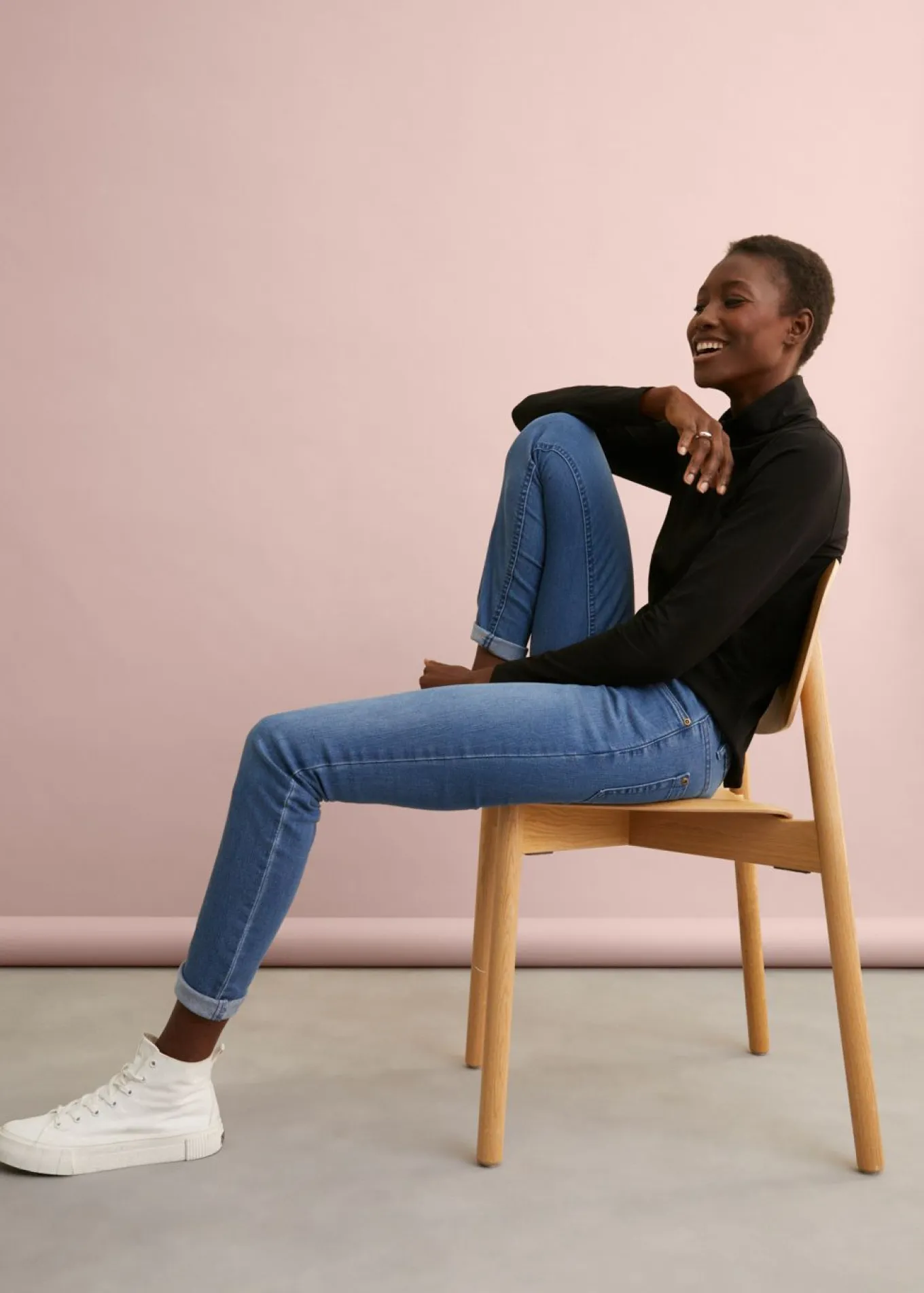 Jeggings de talle medio