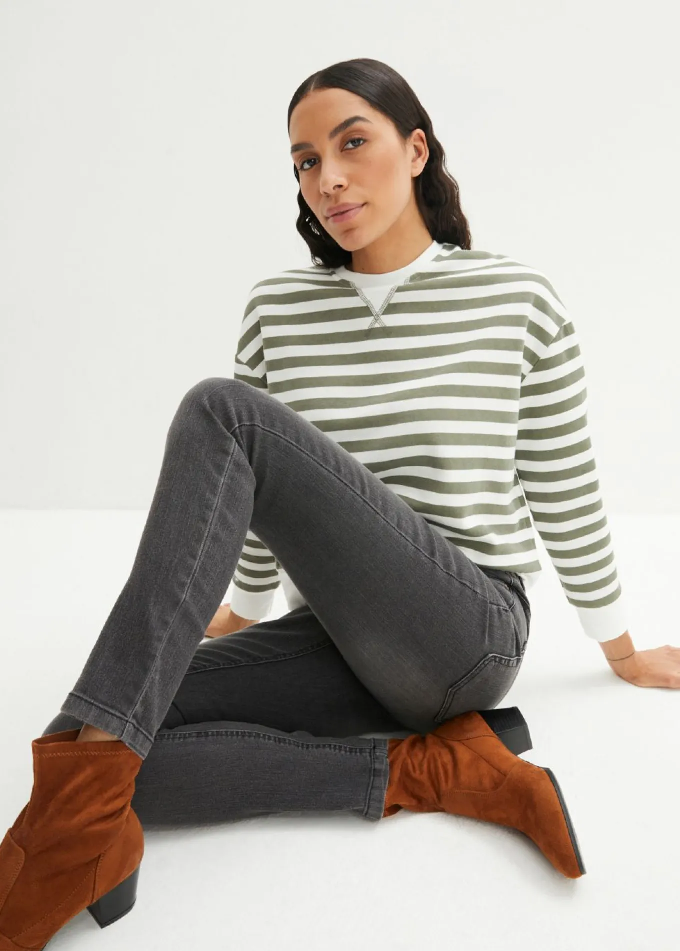 Jeggings de talle medio